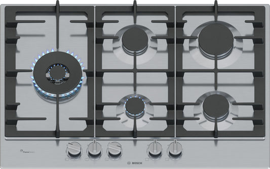 Bosch Series 6 PCS7A5I90 75cm Gas Hob - Stainless Steel