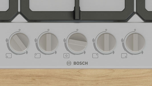 Bosch Series 4 PGQ7B5K90 75cm Gas Hob - Stainless Steel