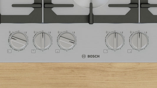 Bosch Series 6 PCS7A5I90 75cm Gas Hob - Stainless Steel